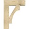 Ekena Millwork Westlake Block Rough Sawn Bracket, Douglas Fir, 6"W x 24"D x 32"H BKT06X24X32WTL05RDF - alternate 3